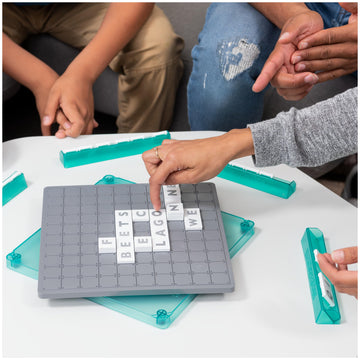 Upwords, The Game Of Quick Stacking & Word Hacking With Stackable Letter Tiles, 2022 Edition | Word Games | Board Games For Kids
