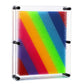 E-Firstfeeling 3D Pin Art Toy Extra Large 10' X 8' Pin Art Board Pin Impression Sculpture Toy For Kids Adults Hand Mold Board Toy (Transparency Multicolour)