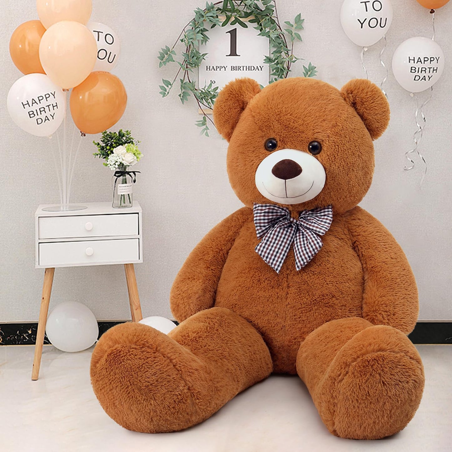 Maogolan Giant Extra Large Teddy Bear 55 Inch Jumbo Stuffed Animals For Girlfriend Her
