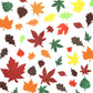 224 Pcs Thanksgiving Fall Foam Leaf Stickers Fall Crafts Self Adhesive Leaf Shape Glitter Sticker Thanksgiving Glitter Foam Sticker For Autumn Party Diy Crafts(Classic Style,Mixed Colors)