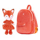 Lazada Toddler Backpack For Kids Girl Toys Fox Animal Plush Backpacks Baby Girl Gifts Age 2+ Brown