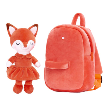 Lazada Toddler Backpack For Kids Girl Toys Fox Animal Plush Backpacks Baby Girl Gifts Age 2+ Brown