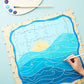 Bright Creations 50 Blank Wooden Puzzle Pieces For Crafts, Diy Art Projects, 3X3.5 Unfinished Freeform Jigsaw Wood Puzzles To Draw On