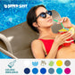Trc Recreation Sunsation 1.75' Thick Foam Lounger Swimming Pool Float, Bronze