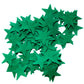 Playfully Ever After 1.5 and 3 inch Combo Size Felt Star Stickers 46pc (Green)