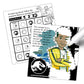 Bendon Jurassic World Coloring Book - Imagine Ink, Mess-Free, Multicolor, Model 51523, Paper