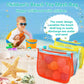 MARFOREVER 3 Pack Beach Toys Mesh Beach Bag Seashell Bag Sand Toy Shell Collecting for Holding Shells Swimming Pool Storage with