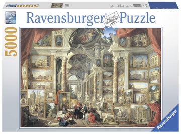 Ravensburger Views of Modern Rome 5000 Piece Jigsaw Puzzle for mature-themeds - Unique Handcrafted Tooling | enhanced Durable Blueboard | Frustration-Free Fit | Ideal Gift for Puzzle Enthusiasts