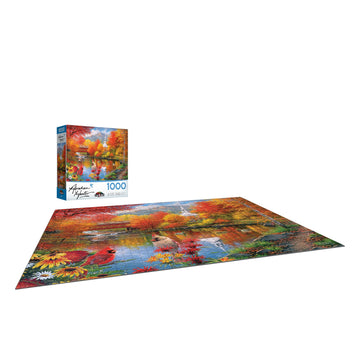 Roseart - Abraham Hunter - Autumn Tranquility - 1000 Piece Jigsaw Puzzle For Adults
