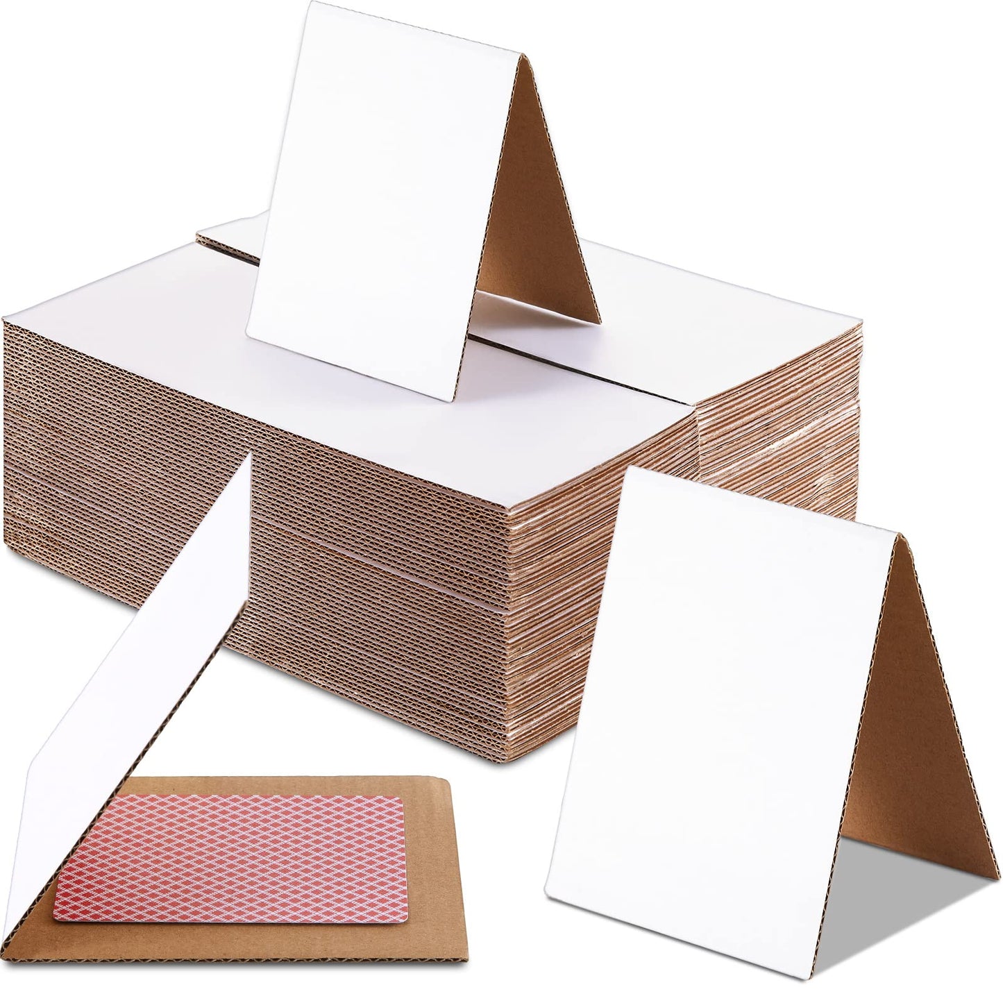 100 Cardboard Sleeves 4.5 X 3.5 Inches Sports Card Folders Trading Card Packaging Cardboard Mailing Sleeves Shipping Folder