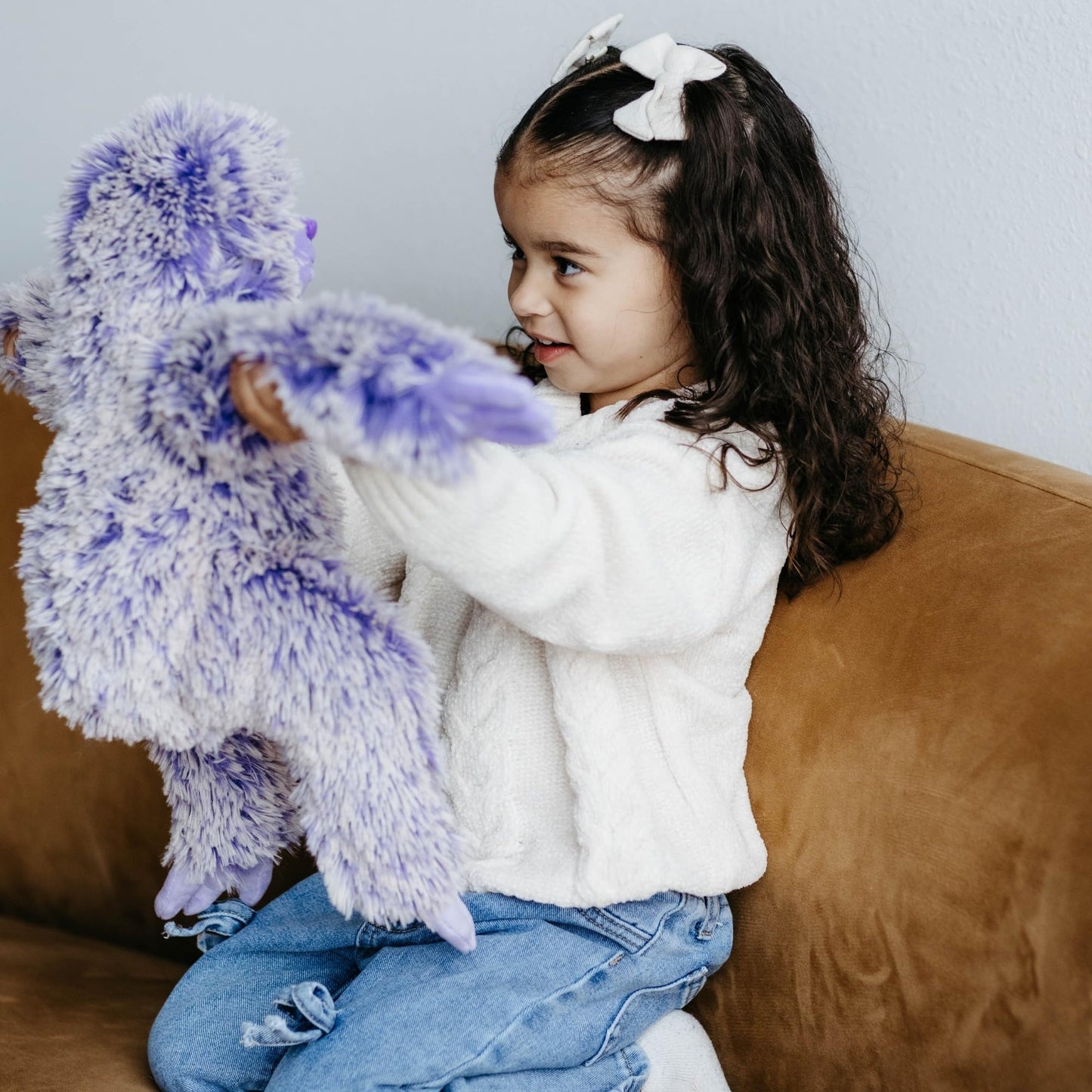 The Petting Zoo Purple Sloth Plush Toy - 20 Inch Soft Stuffed Animal, Perfect Gift for Kids, Model 416720