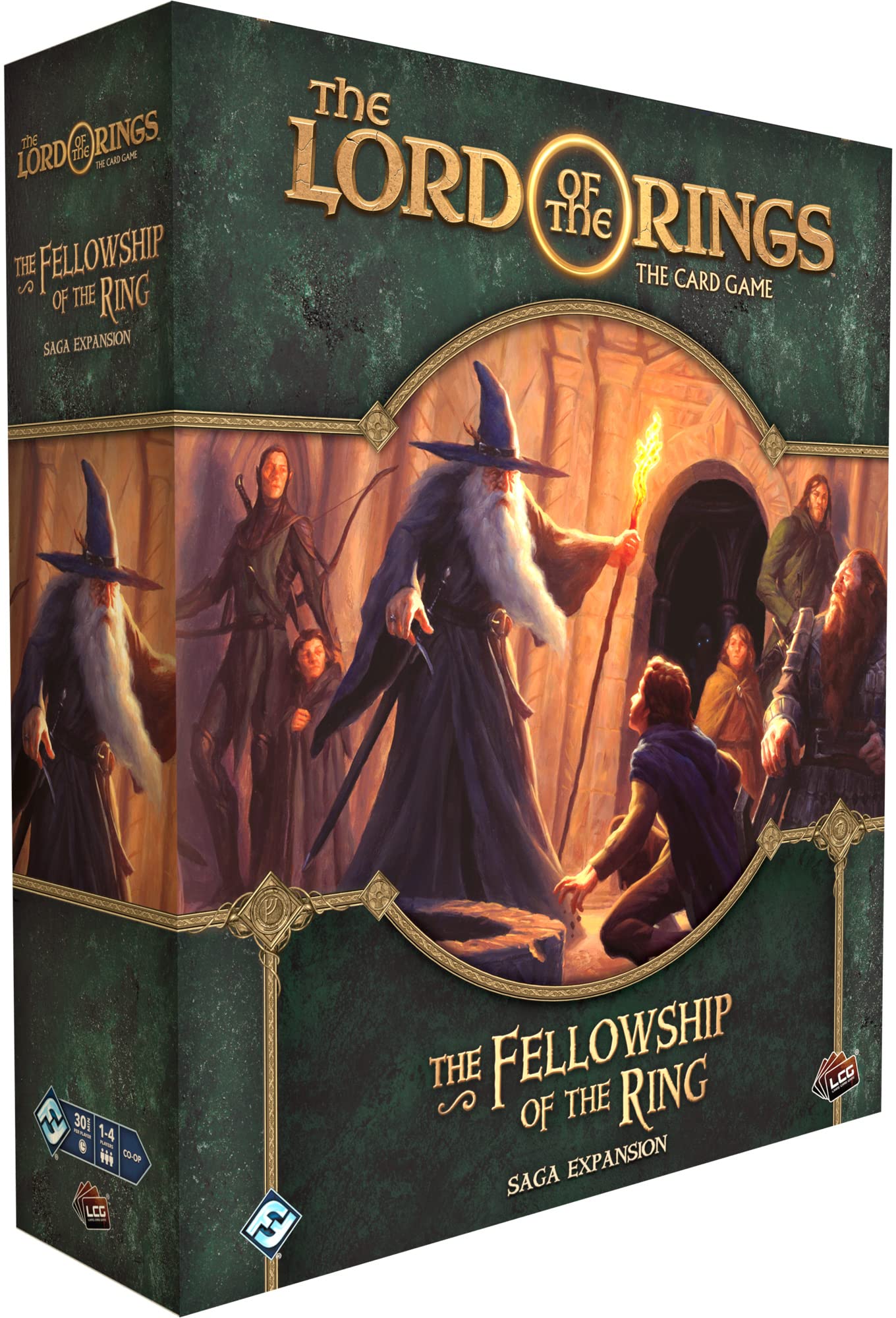 The Lord Of The Rings The Card Game The Fellowship Of The Ring Saga Expansion - Cooperative Adventure Game, Strategy Game, Ages