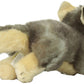 Aurora® Realistic Miyoni® Wolf Stuffed Animal - Lifelike Detail - Cherished Companionship - Gray 10.5 Inches
