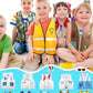 Puteraya 15 Pcs Kids Community Helper Dress Up Vest Career Cosplay Clothes Occupation Costumes For Toddlers Role Pretend Play