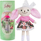 LEVLOVS Easter Bunny Ballerina Bunny Doll Mouse in a Box and Friends Toy Baby Registry Gift