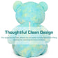 Tezituor 40in Rainbow Green Giant Teddy Bear Plush Stuffed Animal for Baby Shower, Valentine's, Christmas, Birthday Gifts