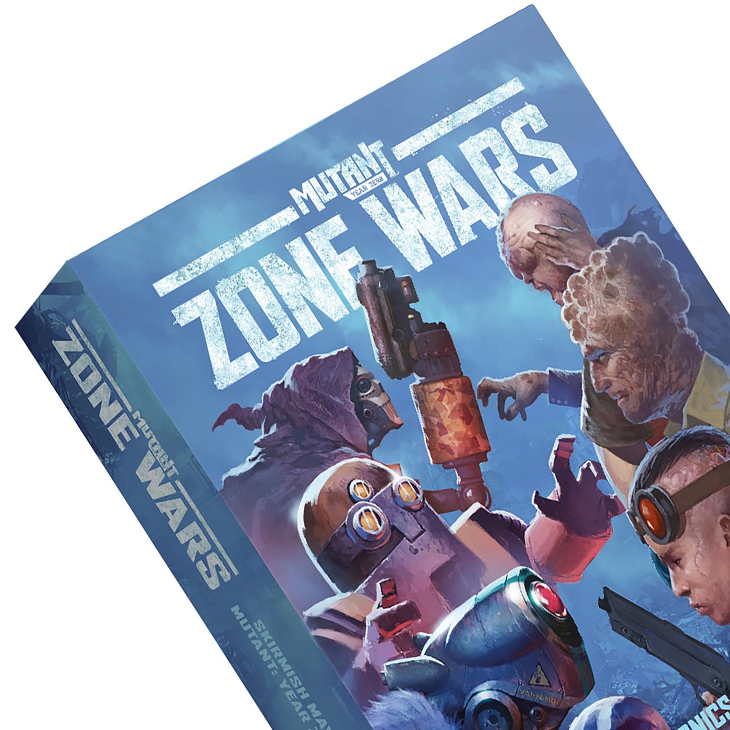 Free League: Mutant Year Zero: Zone Wars - Robots & Psionics Expansion - Boxed Miniatures Wargame, 2 New Factions, Tabletop RPG