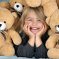 Tezituor Teddy Bears Stuffed Animal 7 Packs In Bulk, Small Teddy Bear Bulk 12'' For Baby Shower Decorations, Stuffed Bear Plush