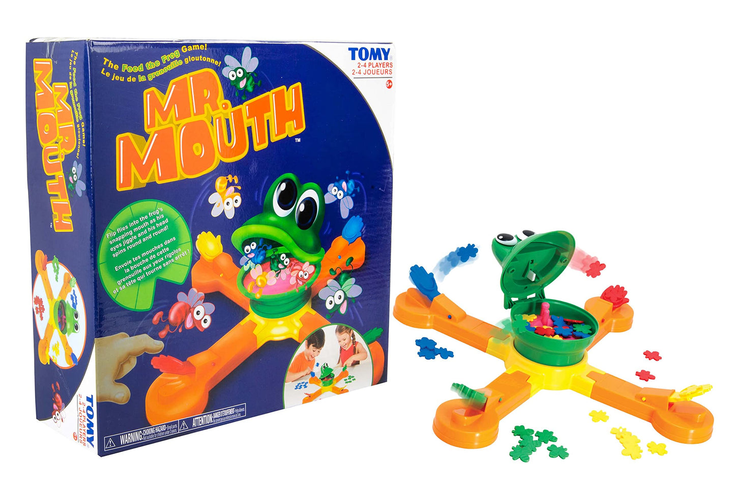 The Classic Tomy Mr. Mouth Feed The Frog Game