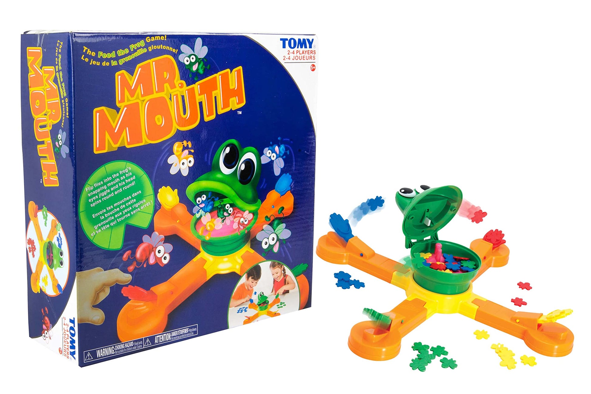 The Classic Tomy Mr. Mouth Feed The Frog Game