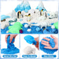 G.C Winter Polar Sensory Bin for Kid, Snow Play Sand Toy Kit with Sandbox/Sensory Sand/Arctic Animals Figures, Ice Wonderland Se