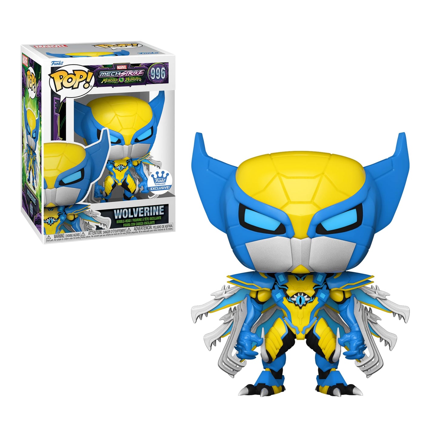 Wolverine Special Edition Funko POP! Marvel MECH Strike Monster Hunters Wolverine #996 limited availability