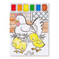 Melissa & Doug Paint With Water - Farm Animals, 20 Perforated Pages, Spillproof Palettes