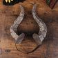 STOBOK 1 Pc Halloween Horns Headband Sheep Horn Hoop Cosplay Fancy Dress Photo Props Hair Accessory or Christmas Halloween Easte