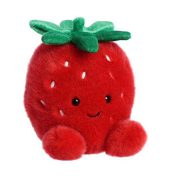 Aurora Adorable Palm Pals Juicy Strawberry Stuffed Animal - Pocket-Sized Play - Collectable Fun - Red 5 Inches