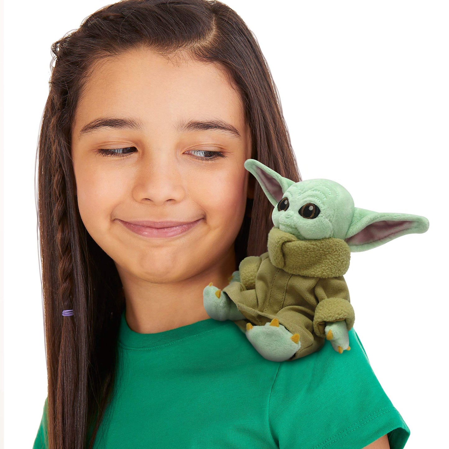 Disney Store STAR WARS Grogu Magnetic Shoulder Plush Mini 5" Multicolored Polyester