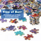 Lavievert Wooden Jigsaw Puzzle 1000 Piece Puzzle For Adults And Kids - Christmas Tree, Snowman, Milu Deer & Presents On Snowy Christmas Eve