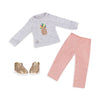 Glitter Girls - Dressed To Dazzle Darling Top & Pant Regular Outfit - 14-Inch Doll Clothes & Accessories For Girls Age 3 & Up – Children’S Toys
