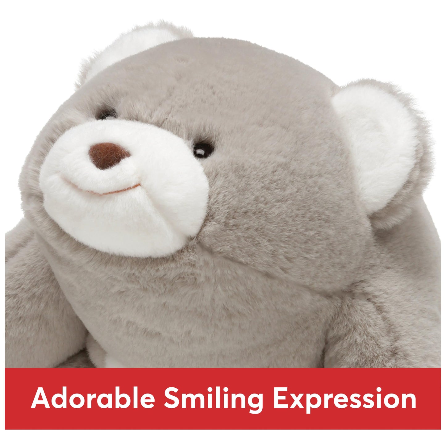 GUND Original Snuffles Teddy Bear, 10” Gray Stuffed Animal, Soft Polyester, Ages 1+ - Model 6050369