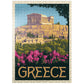 Mypuzzle Greece: The Parthenon, Vintage Poster - Premium 500 Piece Jigsaw Puzzle For Adults