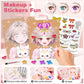 Zhoc Art Craft Activity For Kids, Paper Craft Kits - Paper Makeup Diy Girls Toy Kit With Diamond Painting & Princess Dress Up Se