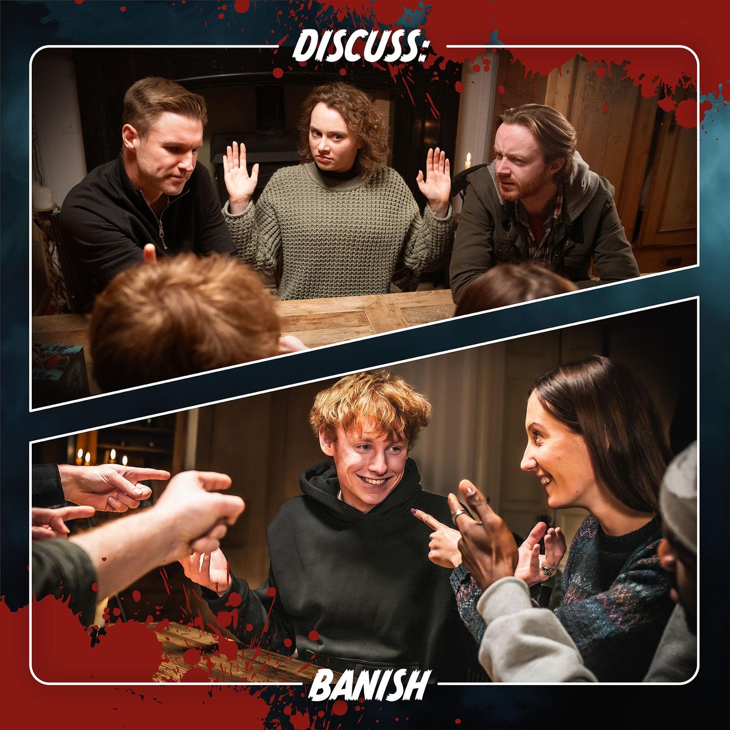 The Deceivers - Murder Mystery Party Game | Like Werewolf | mature-themed Board Game Night  Family Games  Secret Spy Games & Traitor Role-Playing | Bluffing  Deception  and Strategy - CRYPTIC KILLERS