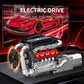 Mould King V8 Engine Building Blocks Set, STEM Model Kit, Large Size, 1169+ PCS, Plastic, Model 10203, Perfect for 14+/Adults