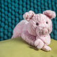 Mary Meyer Stuffed Animal Cozy Toes Soft Toy, 17-Inches, Pig
