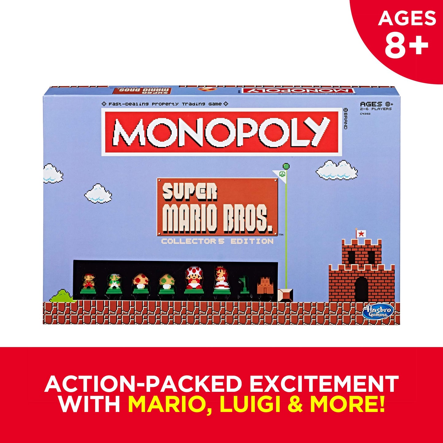 Monopoly: Super Mario Bros Collector'S Edition Board Game