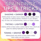 Horizon Group Usa Pre-Printed Canvas & Paint Art Set. Ready To Paint 5' X 7' Canvas Panels, 12 Tempera Paints, 6 Easy-Grip Assorted Paintbrushes Included. Dino, Space & Food.