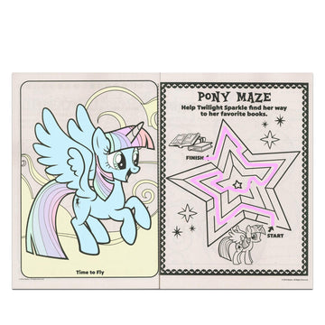 Bendon My Little Pony Jumbo Coloring and Activity Book 96 Pages Assorted 2-Pack