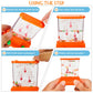 Lewtemi 32 Pcs Handheld Water Game Arcade Water Ring Mini Basketball Flower Toss Rings Handheld Fish Water Game 90S Toys Mini Re