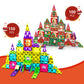 Ronqs 250 PCS Magnetic Tiles for Kids Magnetic Blocks for Kids with Christmas Theme  Magnetic Building Blocks Set  3D SETM Educational Toddler Toys