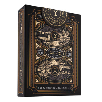 theory11 Yellowstone enhanced Playing Cards  game-style Size Standard Index  elegant Playing Cards