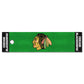 FANMATS NHL Chicago Blackhawks Nylon Face Putting Green Mat , 18x72