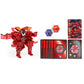 Bakugan GeoForge Dragonoid  7-in-1 Includes limited availability True Metal Dragonoid and 6 Geogan Collectibles  Kids Toys for Boys