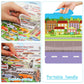 3D Transportation Puffy Sticker Play Set Kids 2-4 Toys Gifts Sticker Book Vehicles Cars Window Clings Decals For Toddlers Airplane Transportation Party Supplies Decorations 100 Reusable Puffy Stickers