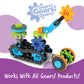 Learning Resources Gears! Gears! Gears! Robots In Motion Building Set - 116 Pieces, Ages 5+, Robot Toy, Stem Toys For Kids, Robo