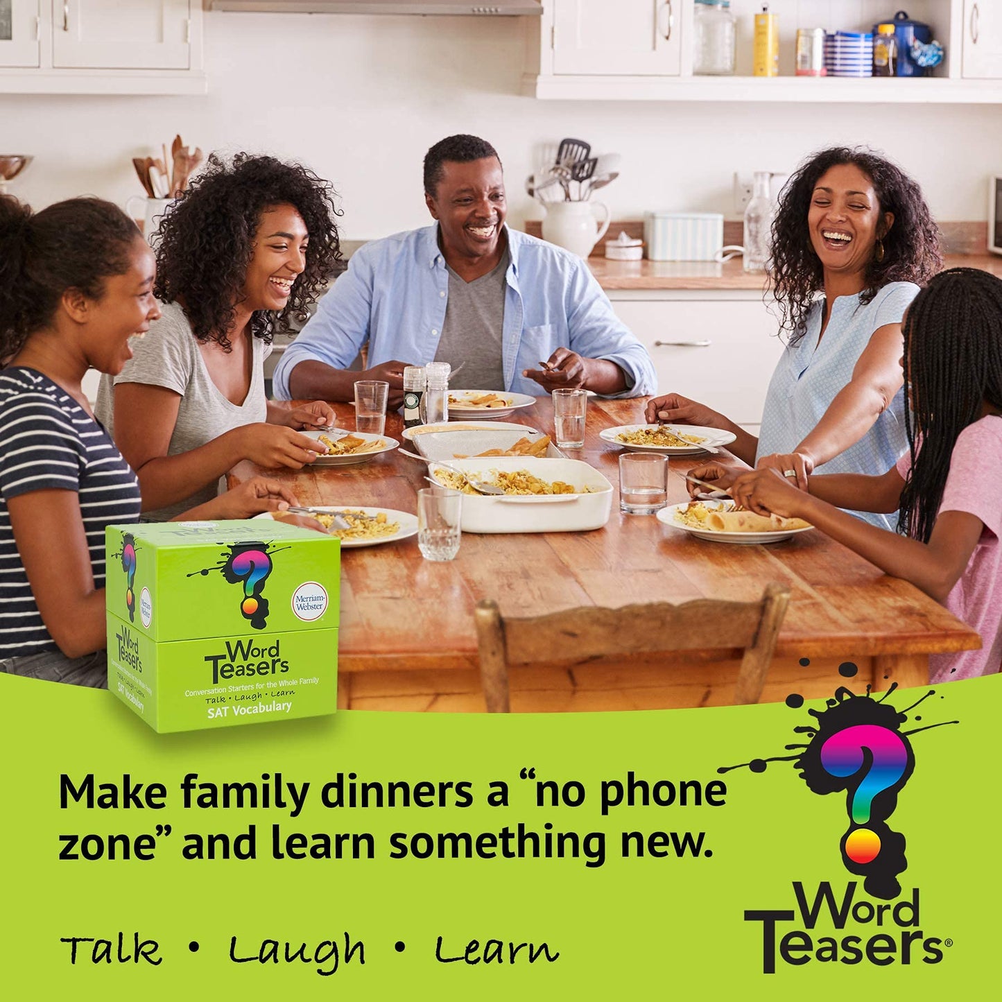 ? Word Teasers Sat Vocabulary - Vocabulary Builder For Kids, Teens & Adults - Fun Family Conversation Starter & Vocabulary Game