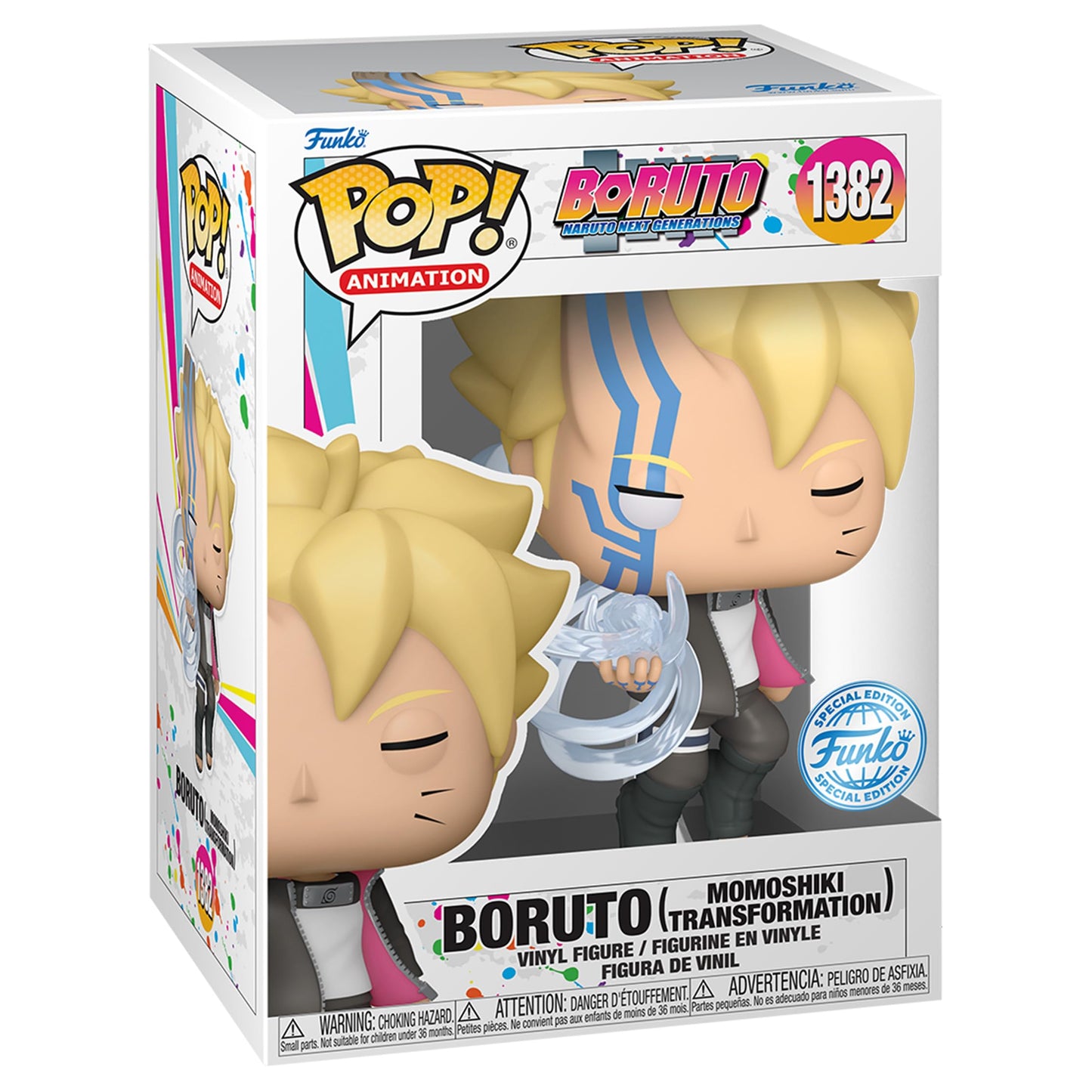 Funko Pop! Boruto: Boruto (Momoshiki Transformation) Anime Vinyl Figure limited availability